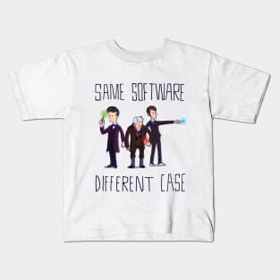 Same Software Different Case Kids T-Shirt